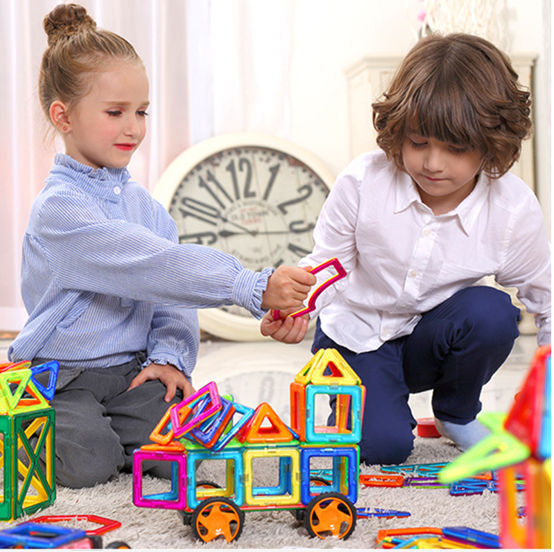 Magnets Toys for Kids Big Size Plus Magnetic Blocks for Children ...